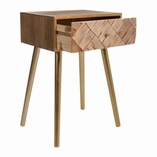Noćni ormarić Alexandra House Living Smeđa 34 x 67 x 45 cm Cijena
