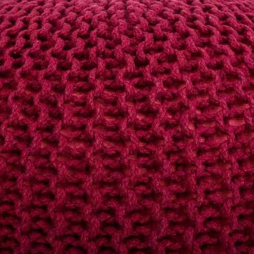 Puff Alexandra House Living Bordo polistiren 45 x 30 x 45 cm Cijena