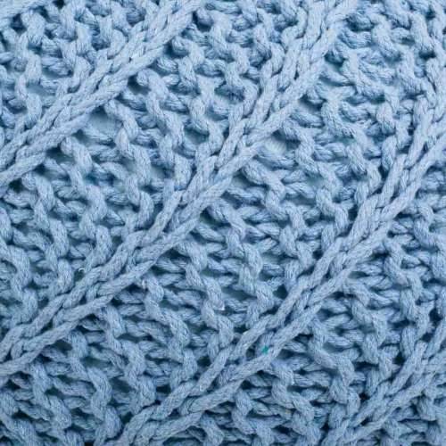 Puff Alexandra House Living Svetlo Plava polistiren 45 x 30 x 45 cm Cijena