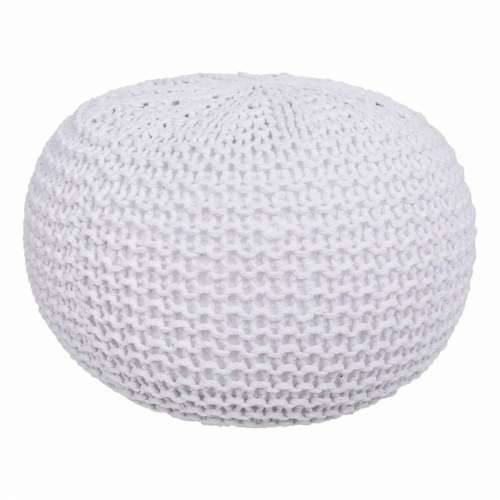 Puff Alexandra House Living Bijela polistiren 38 x 30 x 38 cm Cijena