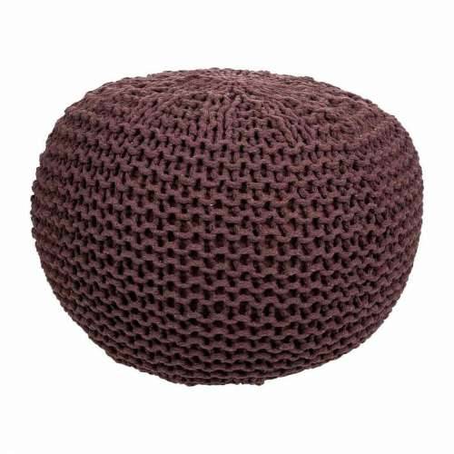 Puff Alexandra House Living Tamno smeđi polistiren 40 x 30 x 40 cm Cijena