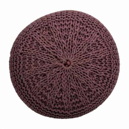 Puff Alexandra House Living Tamno smeđi polistiren 40 x 30 x 40 cm Cijena