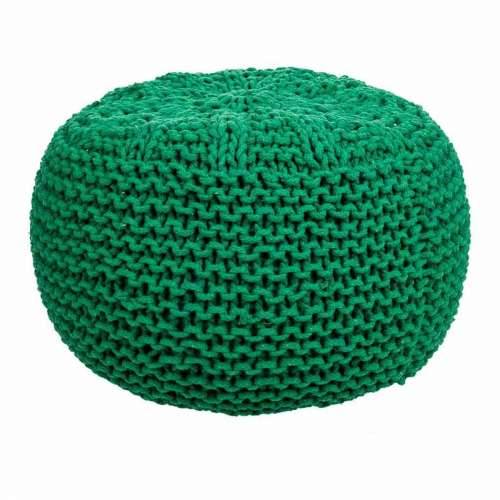 Puff Alexandra House Living Zelena polistiren 38 x 30 x 38 cm Cijena