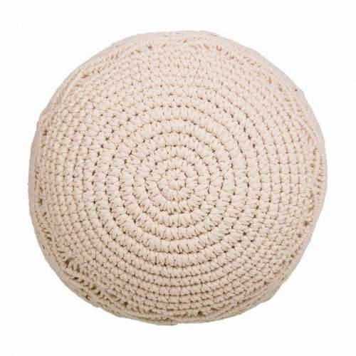 Puff Alexandra House Living Krema polistiren 45 x 40 x 45 cm Cijena