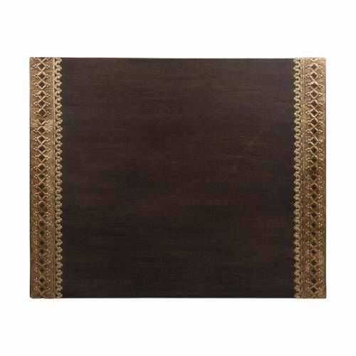 Pomoćni stolić Alexandra House Living Siva zlatan 40 x 54 x 49 cm Cijena