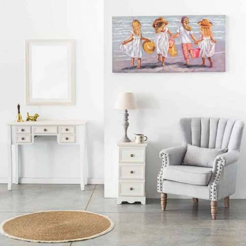 Zidno ogledalo Alexandra House Living Drvo MDF 2 x 80 x 60 cm Cijena