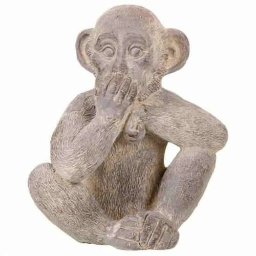 Ukrasna figura Alexandra House Living Siva magnezij Majmun 26 x 40 x 35 cm Cijena