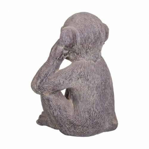 Ukrasna figura Alexandra House Living Siva magnezij Majmun 26 x 40 x 35 cm Cijena