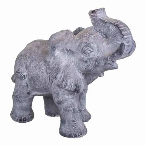 Ukrasna figura Alexandra House Living Siva magnezij Slon 26 x 40 x 35 cm Cijena