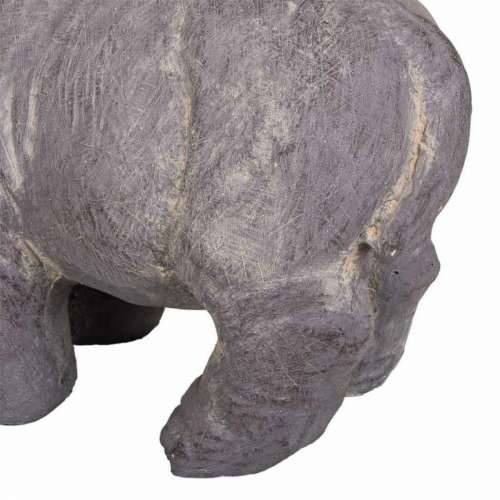 Ukrasna figura Alexandra House Living Siva magnezij Nilski konj 26 x 40 x 35 cm Cijena