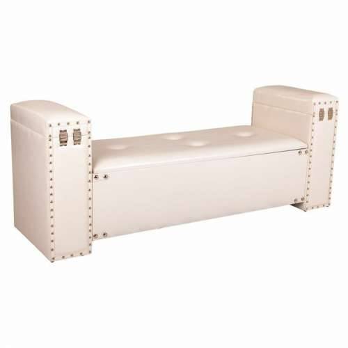 Stolac Alexandra House Living Bijela Poliuretan Drvo MDF 40 x 52 x 130 cm Cijena
