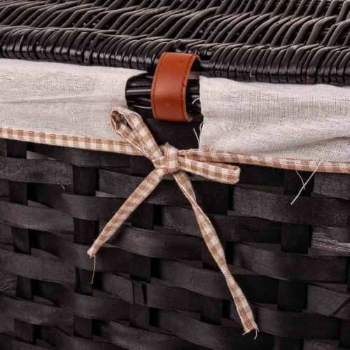 Set de Două Cufere Alexandra House Living Tamno smeđi Drvo vrbe 46 x 46 x 76 cm Cijena