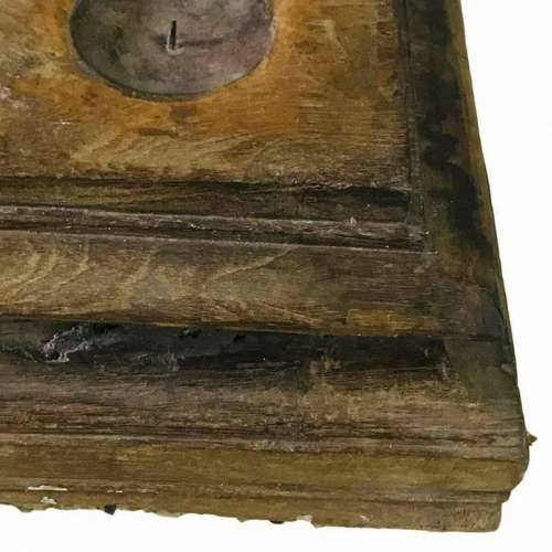 Svijećnjak Alexandra House Living Reciklirano Drvo 25 x 14 x 25 cm Cijena