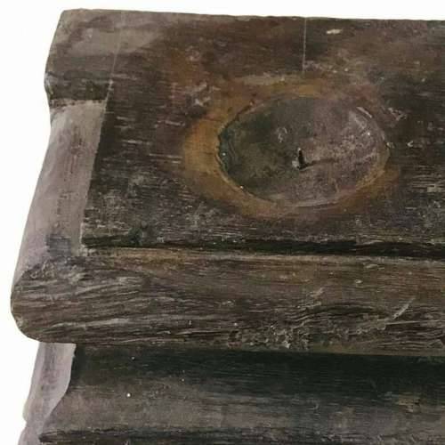 Svijećnjak Alexandra House Living Reciklirano Drvo 20 x 22 x 27 cm Cijena
