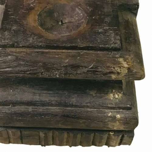 Svijećnjak Alexandra House Living Reciklirano Drvo 20 x 22 x 27 cm Cijena