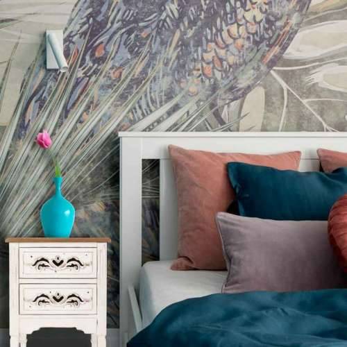 Noćni ormarić Alexandra House Living Bijela 38 x 62 x 48 cm Cijena
