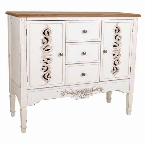 Ormarić za hodnik Alexandra House Living Bijela Jelovina Drvo MDF 40 x 86 x 100 cm Cijena