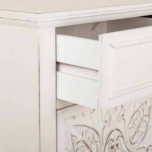 Noćni ormarić Alexandra House Living Bijela 32 x 74 x 46 cm Cijena