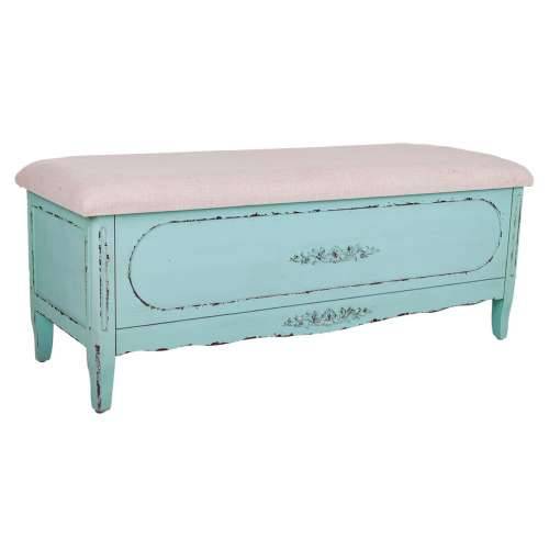 Stolac Alexandra House Living Plava Éponge Jelovina Drvo MDF 43 x 48 x 120 cm Cijena