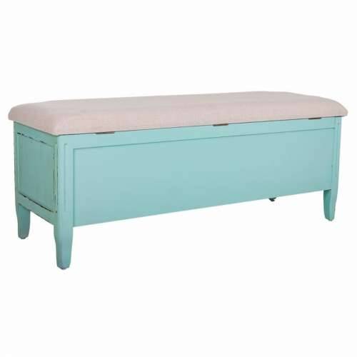 Stolac Alexandra House Living Plava Éponge Jelovina Drvo MDF 43 x 48 x 120 cm Cijena