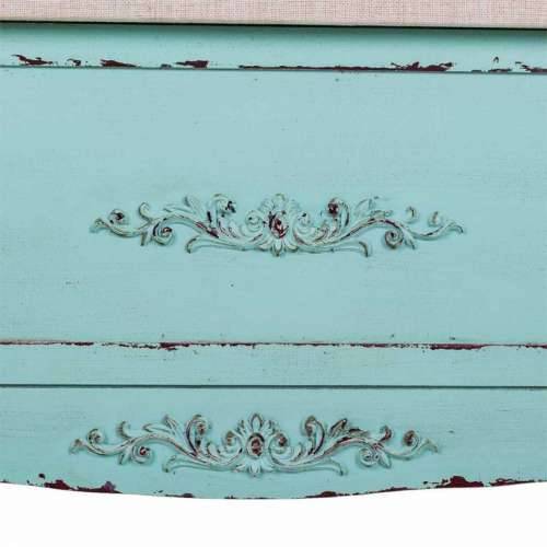 Stolac Alexandra House Living Plava Éponge Jelovina Drvo MDF 43 x 48 x 120 cm Cijena