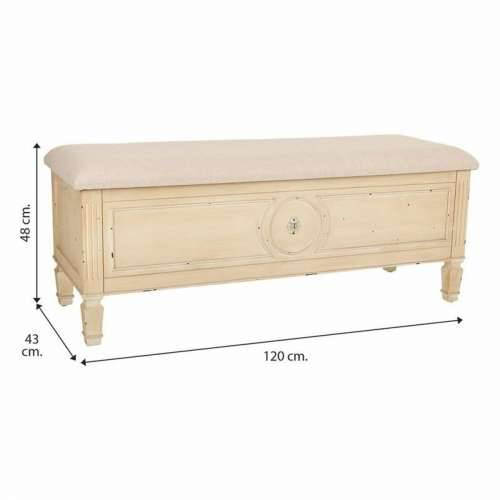 Stolac Alexandra House Living Bež Éponge Jelovina 43 x 48 x 120 cm Cijena