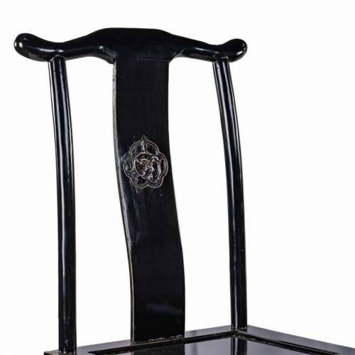 Blagavaonska stolica Alexandra House Living Crna 42 x 119 x 49 cm Cijena