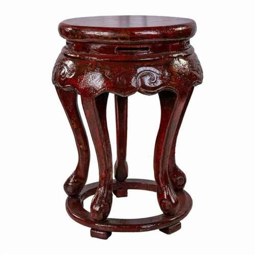 Pomoćni stolić Alexandra House Living Crvena Brijestovina 36 x 55 x 36 cm Cijena