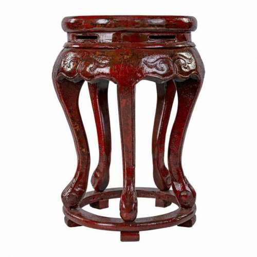 Pomoćni stolić Alexandra House Living Crvena Brijestovina 36 x 55 x 36 cm Cijena