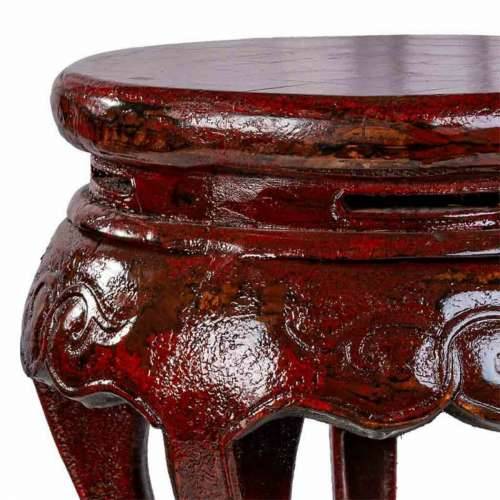 Pomoćni stolić Alexandra House Living Crvena Brijestovina 36 x 55 x 36 cm Cijena
