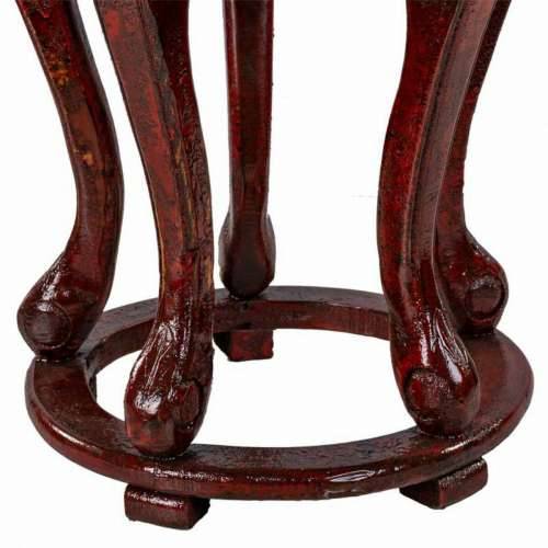 Pomoćni stolić Alexandra House Living Crvena Brijestovina 36 x 55 x 36 cm Cijena