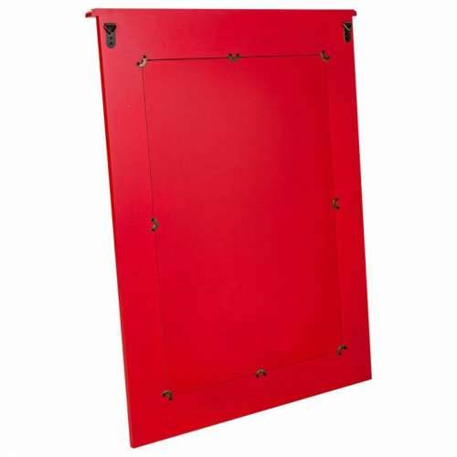 Zidno ogledalo Alexandra House Living Crvena 3 x 90 x 70 cm Pravokutno Cijena