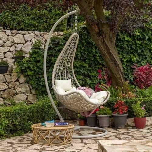 Stolić za dnevni boravak Alexandra House Living Smeđa trska 80 x 45 x 80 cm Cijena
