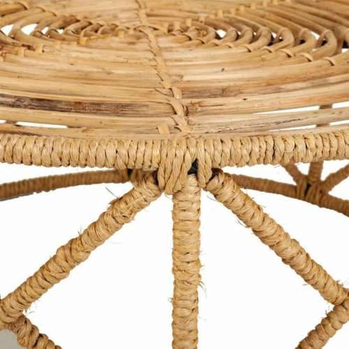 Stolić za dnevni boravak Alexandra House Living Smeđa trska 80 x 45 x 80 cm Cijena