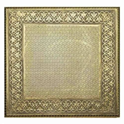 Pomoćni stolić Alexandra House Living zlatan Aluminij Drvo MDF 38 x 12 x 38 cm Cijena