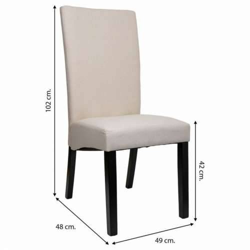 Blagavaonska stolica Alexandra House Living Krema 48 x 102 x 49 cm Cijena