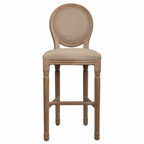 Tabure Alexandra House Living Smeđa Platno Kaučukovac 42 x 121 x 48 cm Cijena