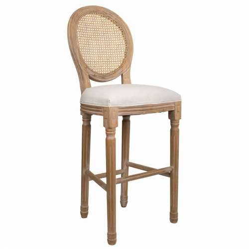 Tabure Alexandra House Living Krema Ratan Kaučukovac 42 x 121 x 48 cm Cijena