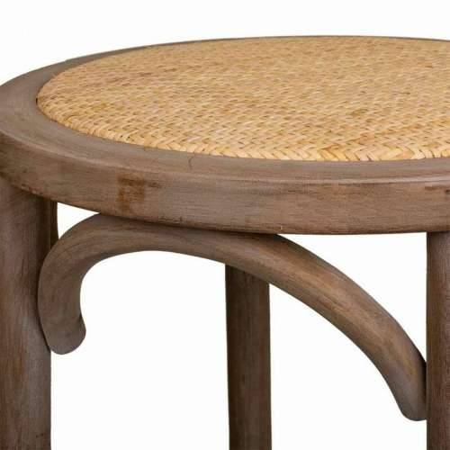 Tabure Alexandra House Living Smeđa Ratan Kaučukovac 38 x 75 x 38 cm Cijena