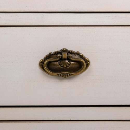 Komoda Alexandra House Living Bijela Ratan Jelovina Drvo MDF 36 x 90 x 82 cm Cijena