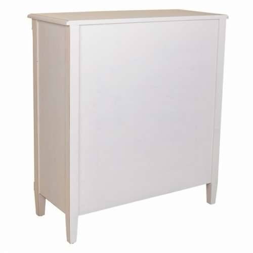 Komoda Alexandra House Living Bijela Ratan Jelovina Drvo MDF 36 x 90 x 82 cm Cijena