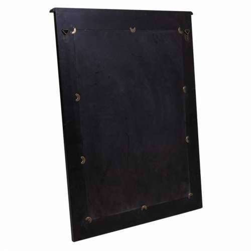 Zidno ogledalo Alexandra House Living Crna 3 x 90 x 70 cm Pravokutno Cijena