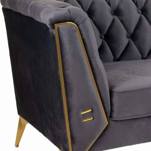 Kauč Alexandra House Living Siva 72 x 75 x 153 cm Cijena