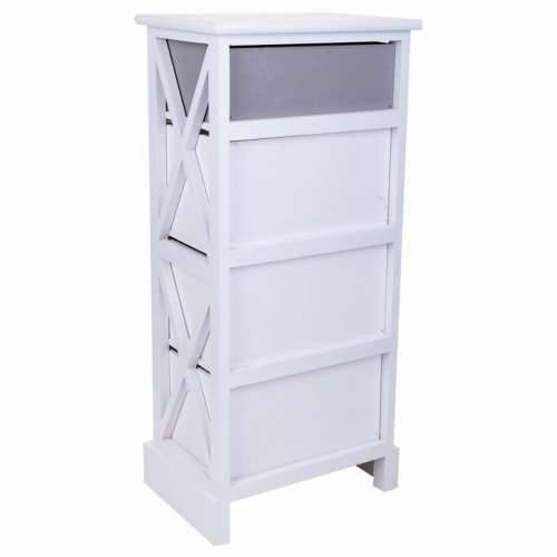 Ormarić s ladicama Alexandra House Living Bijela Paulovnija Drvo MDF 25 x 76 x 35 cm Cijena