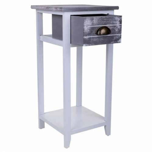 Noćni ormarić Alexandra House Living Bijela 30 x 63 x 30 cm Cijena