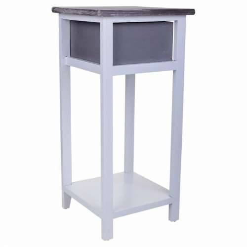 Noćni ormarić Alexandra House Living Bijela 30 x 63 x 30 cm Cijena