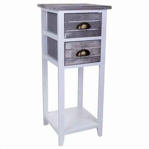 Noćni ormarić Alexandra House Living Bijela 30 x 73 x 30 cm Cijena