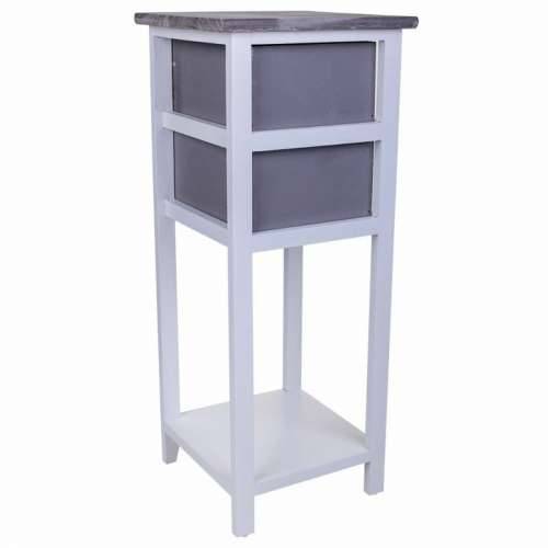 Noćni ormarić Alexandra House Living Bijela 30 x 73 x 30 cm Cijena
