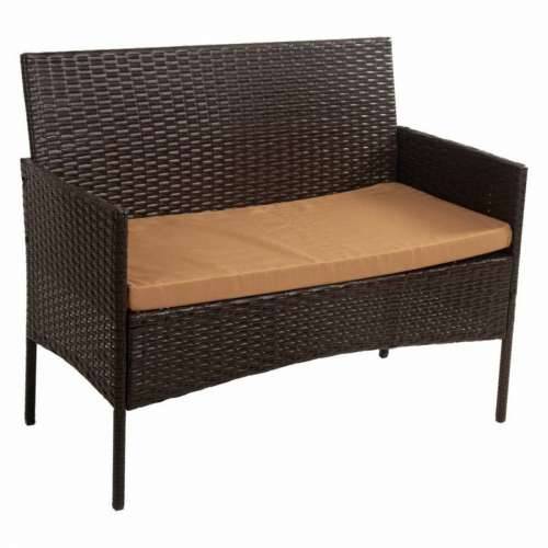 Set Stol i 2 Stolice Alexandra House Living Smeđa 4 Dijelovi Cijena