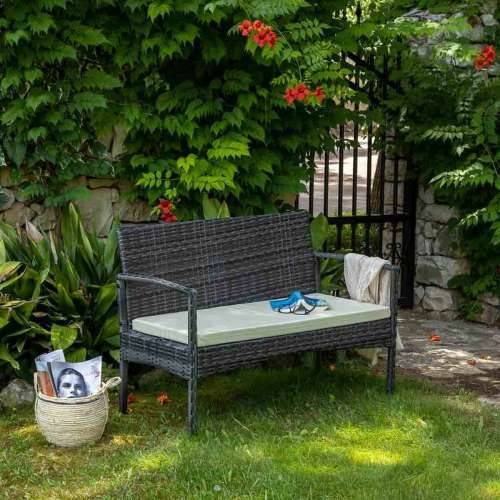 Klupa Alexandra House Living Siva 55 x 85 x 110 cm Cijena